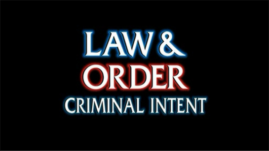 law and order criminal intent logo. Law And Order: Criminal Intent
